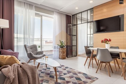 Penthouse 69,64 m² w OVO Wrocław (spokojne patio) mieszkanie Wrocław, Przedmieście Oławskie