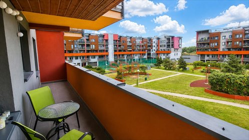2-pokojowe mieszkanie 44,81 m² z balkonem 11 m², windą i pełnym wyposażeniem mieszkanie Wrocław, Psie Pole, Lipa Piotrowska, Waniliowa