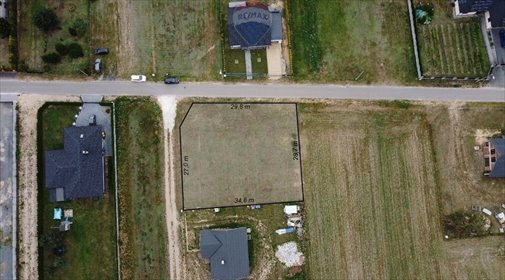 działka na sprzedaż 1040m2 działka Grodzisko, Nowa