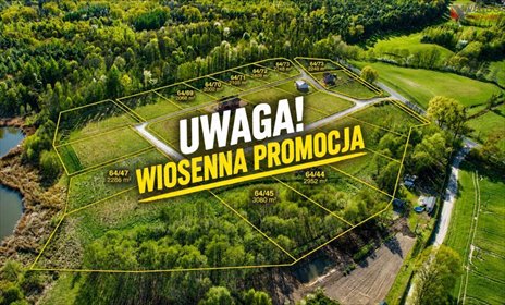 Malownicza działka 2952 m² w Parku Krajobrazowym działka Pobiedziska