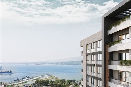 Stylowe 2-pokojowe apartamenty z widokiem na morze w Izmirze mieszkanie Izmir, Çınarlı, Konak, Izmir