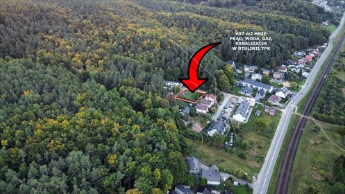 Sprzedam działkę 497 m² w Rumi z widokiem na park działka Rumia, Białowieska