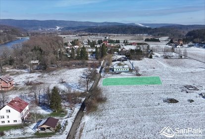 działka na sprzedaż 1229m2 działka Lesko, Wola Postołowa