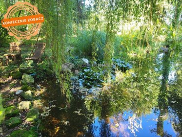Do sprzedania dom 300 m² z ogrodem i stawem w Morawicy dom Morawica