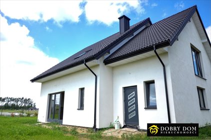 Nowoczesny dom 178 m² w stanie surowym zamkniętym, 5 pokoi dom Konarzyce