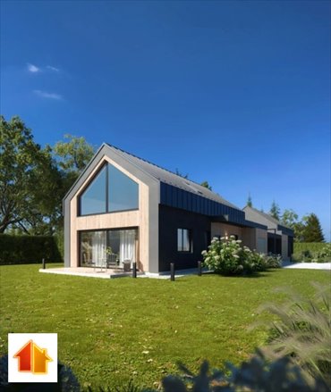 Nowoczesny bliźniak 144m² z garażem i tarasem dom Łodygowice, Łączna