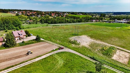 Działka 1906 m² z widokiem, zabudowa do 10% (Lniska) działka Lniska