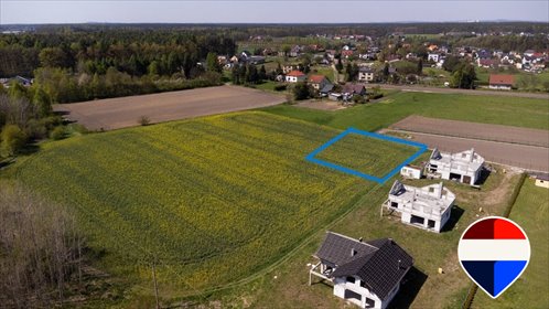 działka na sprzedaż 1384m2 działka Czarków, Kościelna