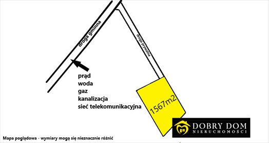 Polecam działkę 1570 m² z mediami, spokojna okolica działka Juchnowiec Kościelny