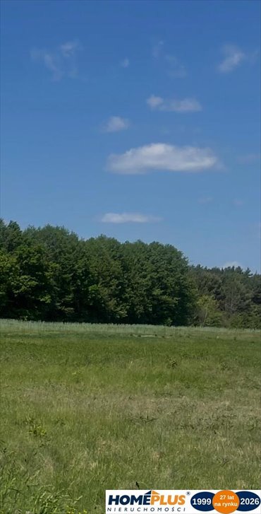 Działka budowlana 1300 m2 z mediami, las, cisza działka Słupno