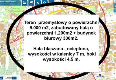 Magazyn 1200 m² z biurem i dużymi wrotami (Łódź) magazyn Łódź, Polesie, Nowe Sady