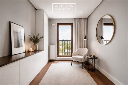 Unikatowy 86m² apartament z panoramicznymi oknami i biokominkiem mieszkanie Warszawa, Ochota, Szczęśliwicka