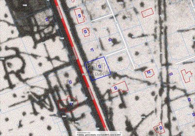 Działka pod zabudowę jednorodzinną z mediami, 1000 m2 działka Łoś, Prażmowska