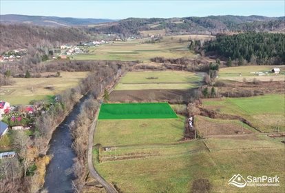 działka na sprzedaż 3626m2 działka Baligród, Zahoczewie