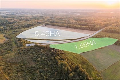 działka na sprzedaż 54900m2 działka Mielecki