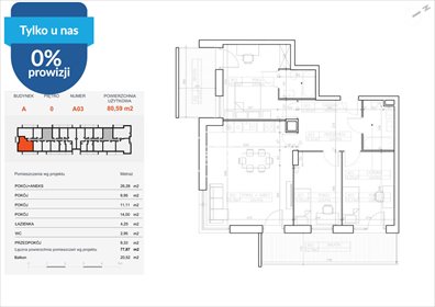 Przestronne 4-pokojowe mieszkanie z systemem smart home mieszkanie Bydgoszcz, Bielawy, Jana Karola Chodkiewicza