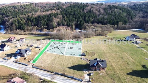 działka na sprzedaż 1285m2 działka Straszydle