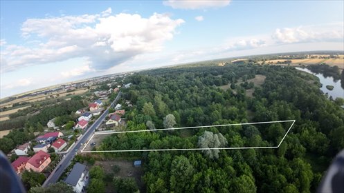 Do sprzedania działka 3716 m² z projektem domu w Uniejowie działka Uniejów