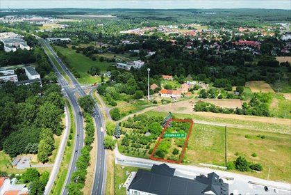 Działka usługowa 2045 m² przy skrzyżowaniu w Lubinie działka Lubin, Tulipanowa