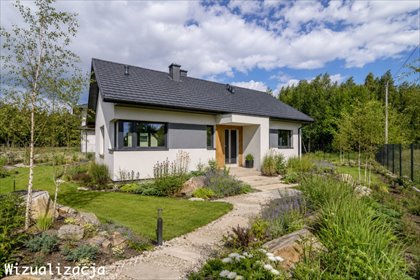 Na sprzedaż nowoczesny dom parterowy 94 m² w Tumanek dom Tumanek