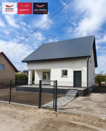 Dom wolnostojący 130m2 z piwnicą i tarasem dom Bolszewo, Gabriela Narutowicza