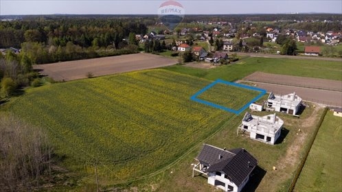 działka na sprzedaż 1384m2 działka Czarków, Kościelna