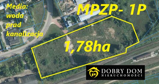 Działka pod biznes z infrastrukturą (blisko kolei) w Sokółce działka Sokółka