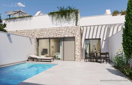 Nowoczesny dom z 3 sypialniami, tarasem i solarium dom Pilar de la Horadada