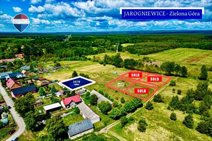 Działka budowlana 1295 m² z decyzją o zabudowie (Jarogniewice) działka Jarogniewice, Jarogniewice