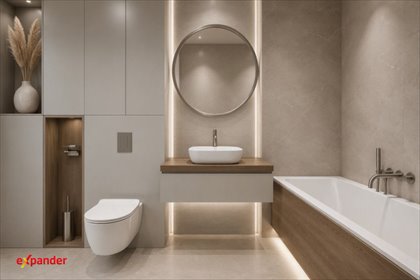 Nowoczesne mieszkanie z loggią i technologiami Smart Home. mieszkanie Poznań, Klemensa Janickiego