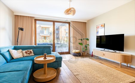 Nowoczesny 2-pokojowy apartament (47 m²) z tarasem, garażem i komórką mieszkanie Gdańsk, Śródmieście, Sadowa