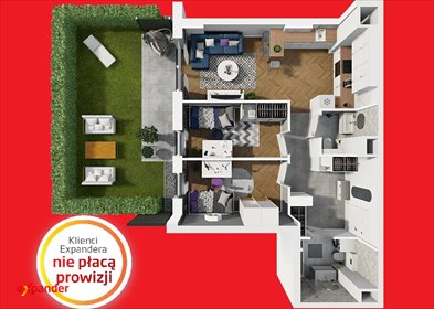 Nowe 3-pokojowe mieszkanie z ogródkiem w Łodzi polecam mieszkanie Łódź, Łódź-Widzew, Targowa