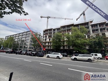 lokal użytkowy na wynajem 240m2 lokal użytkowy Warszawa, Mokotów