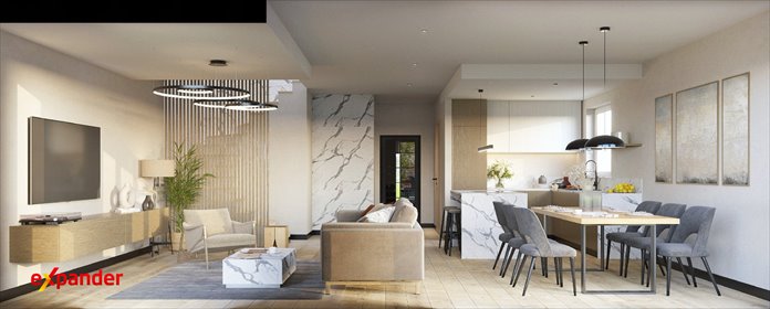 Przestronny dom 138 m² z ogrodem, garażem i nowoczesną technologią mieszkanie Łozina, Ogrodowa