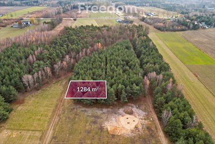 działka na sprzedaż 1284m2 działka Bartoszówka, Gwiaździsta