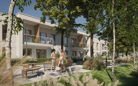 Luksusowe 2-pokojowe apartamenty z tarasem i ogrodem polecam! mieszkanie Gdańsk, Sobieszewo, Turystyczna