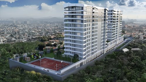 Nowoczesny 2-pokojowy apartament z basenem i parkingiem mieszkanie Stambuł, Bağlar, Bağcılar, Stambuł