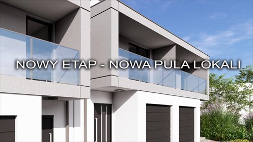 Polecam nowoczesne szeregówki 80 m² z ogródkiem i garażem dom Rzeszów, Pogodne Wzgórze