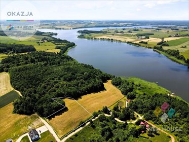 Działka z widokiem na jezioro i las w Żegotach działka Żegoty