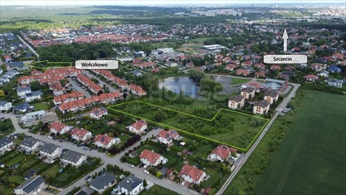 działka na sprzedaż 8375m2 działka Szczecin, Bezrzecze, Herbaciana