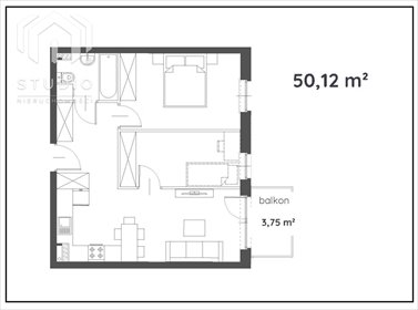 mieszkanie na sprzedaż Bielsko-Biała Sarni Stok 50,12 m2