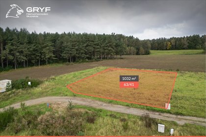 działka na sprzedaż 1032m2 działka Dębnica Kaszubska, Bursztynowa