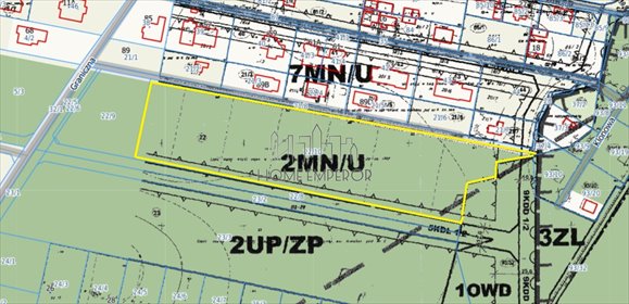 działka na sprzedaż 10491m2 działka Konstancin-Jeziorna, Nowe Wierzbno, Graniczna