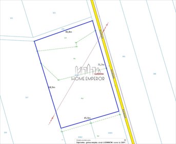 Działka 3249 m² w Ludwinowie - media w ulicy działka Ludwinów, Koralowa