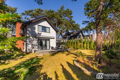 Luksusowy dom 200 m od morza z ogrodem i tarasami dom Pobierowo, Karola Borka