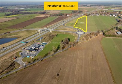 Do sprzedania działka pod MOP przy S-7 3,16 ha z planem inwestycyjnym działka Kuklin