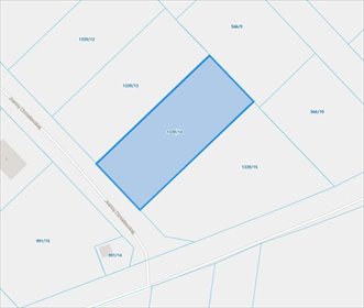 działka na sprzedaż 1100m2 działka Uraz, Joanny Chmielewskiej