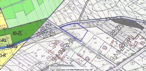 działka na sprzedaż 3950m2 działka Nowe Polesie