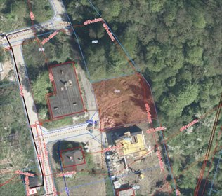 Polecam działkę 611 m² z projektem domu w Bronowicach działka Kraków, Bronowice, mjr. Łupaszki