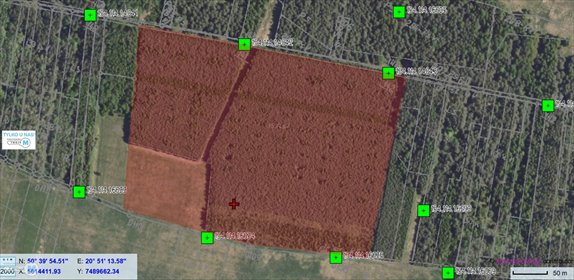 działka na sprzedaż 106000m2 działka Pierzchnica, Drugnia